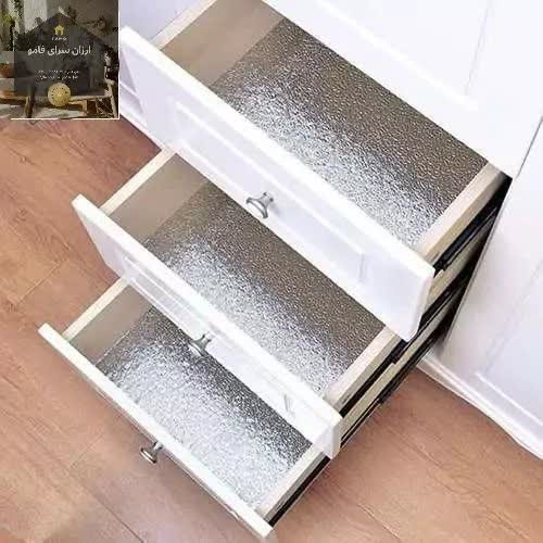 فویل کابینت 3 متری نقره ای