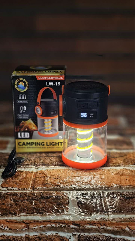 چراغ کمپی طرح فانوس سیار LW-18