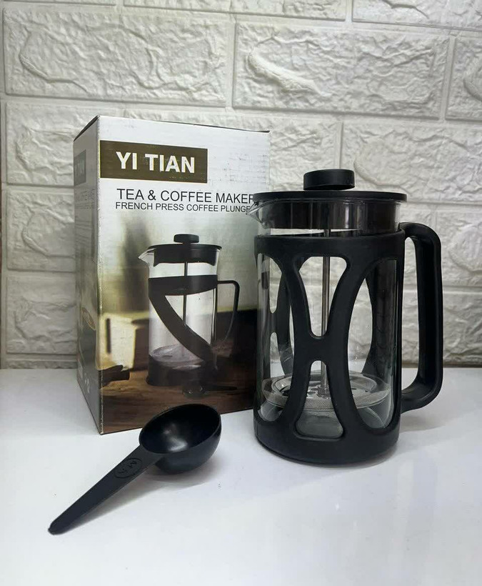 لیوان فرنچ پرس 600 میل تیان