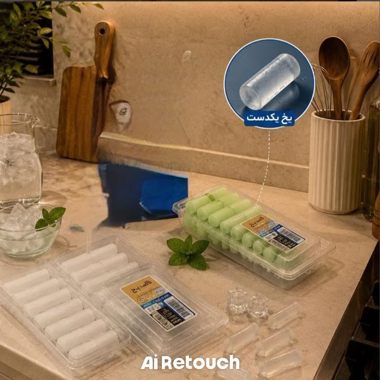 قالب یخ قلمی کف سیلیکونی